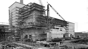 The facility during construction. Copyright: Sellafield