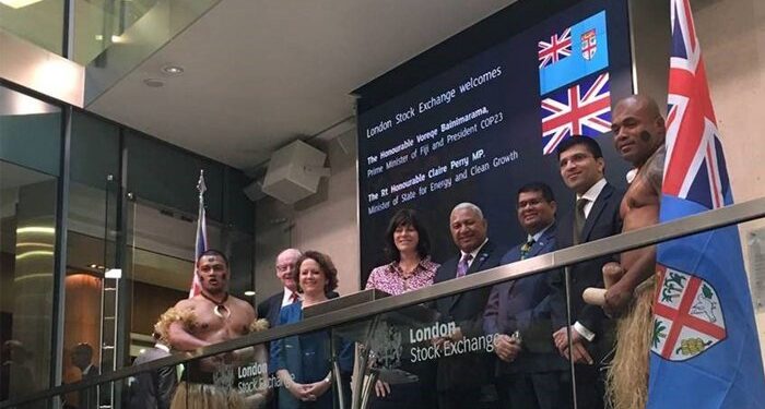 Fiji launches international green bond