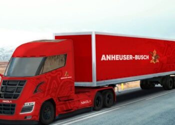 Brewing giant bets big on hydrogen-electric trucks