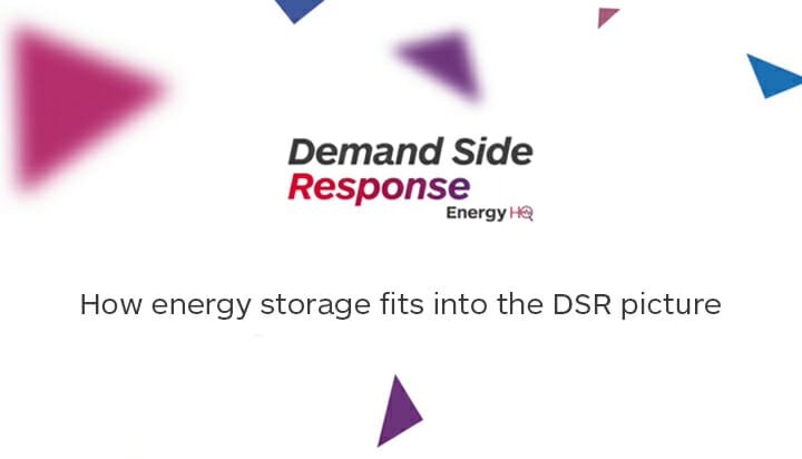 How energy storage fits into the DSR picture