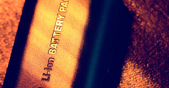 Lithium-ion battery units