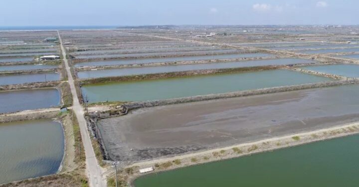 Solar ponds in Taiwan
