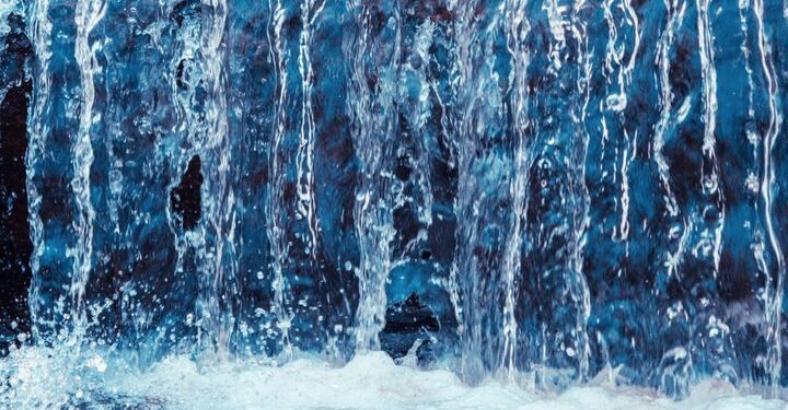 Water flowing