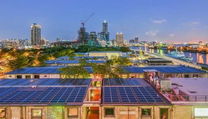 Solar panels in Taiwan