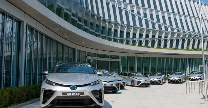 International Olympic Committee gets a gold for its hydrogen fleet