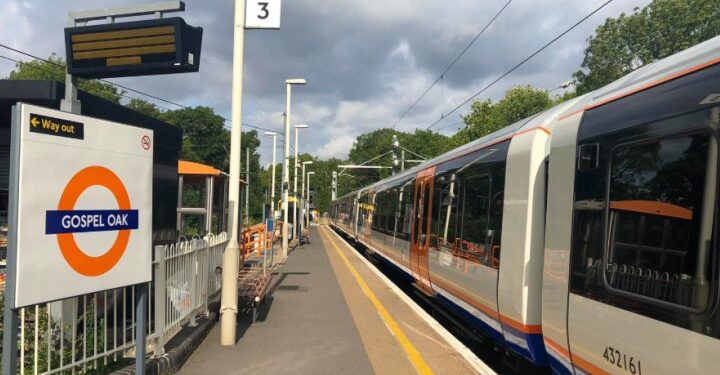 Gospel Oak to Barking London Overground route goes fully electric