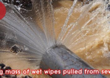 Thames Water reports ’40kg mass of wet wipes pulled from sewer’ as blockages spike