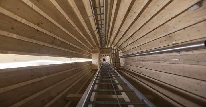 Sweden launches its ‘first’ wooden wind power tower