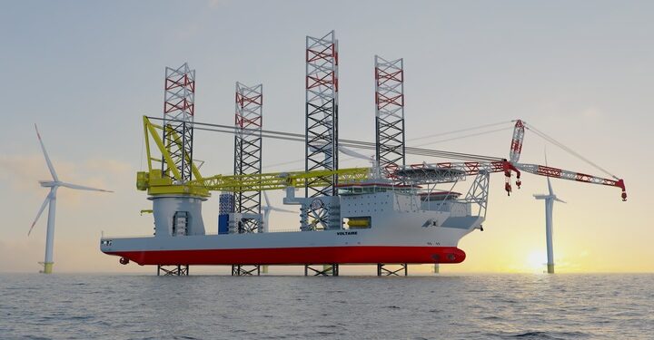 ‘World’s largest’ wind farm secures jack-up vessel taller than the Eiffel Tower