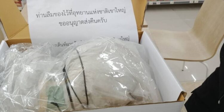 Home delivery of waste! Thai park sends rubbish in a box to tourists’ houses