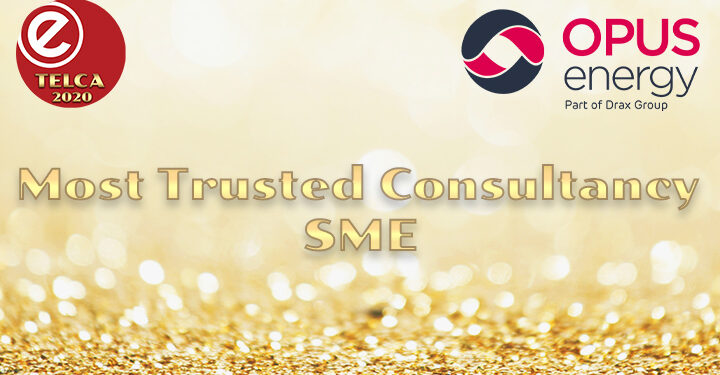 Opus Energy is sponsoring Most Trusted Supplier (Small) at TELCA 2020  – and here’s the shortlist…