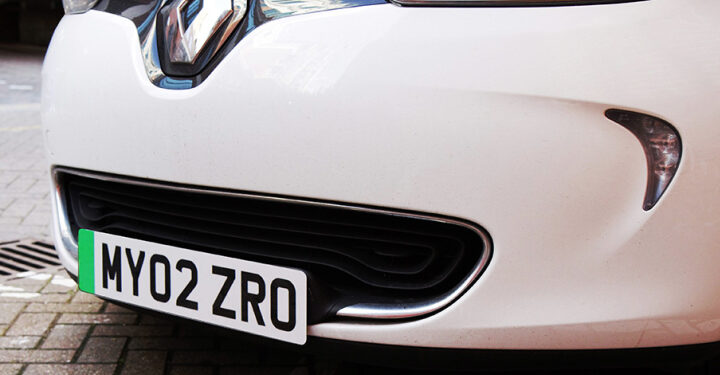 First green number plates for clean vehicles hit UK roads