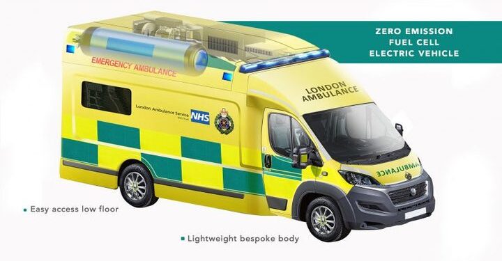 999 gets a lift – Hydrogen ambulances on the way!