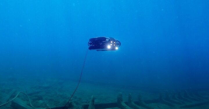 Underwater robots to check hydro turbines