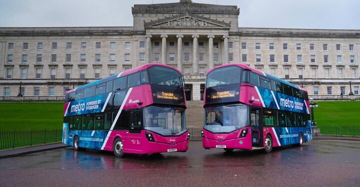 Hydrogen bus revolution starts from Belfast!