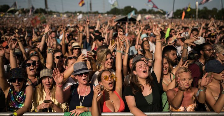 Glastonbury fish in ecstasy – or are they?