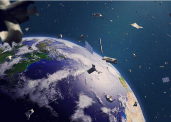 Don’t look up: mind the debris between Earth and space!
