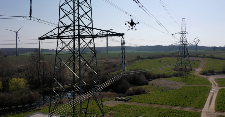 National Grid brings ‘smart’ drones to inspect Britain’s pylons