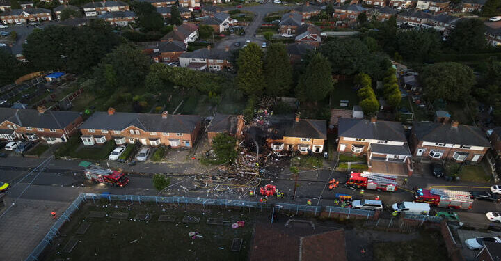 What caused the fatal gas blast at home in Birmingham?