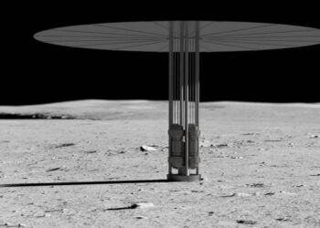If you believed they put a nuclear power station on the Moon