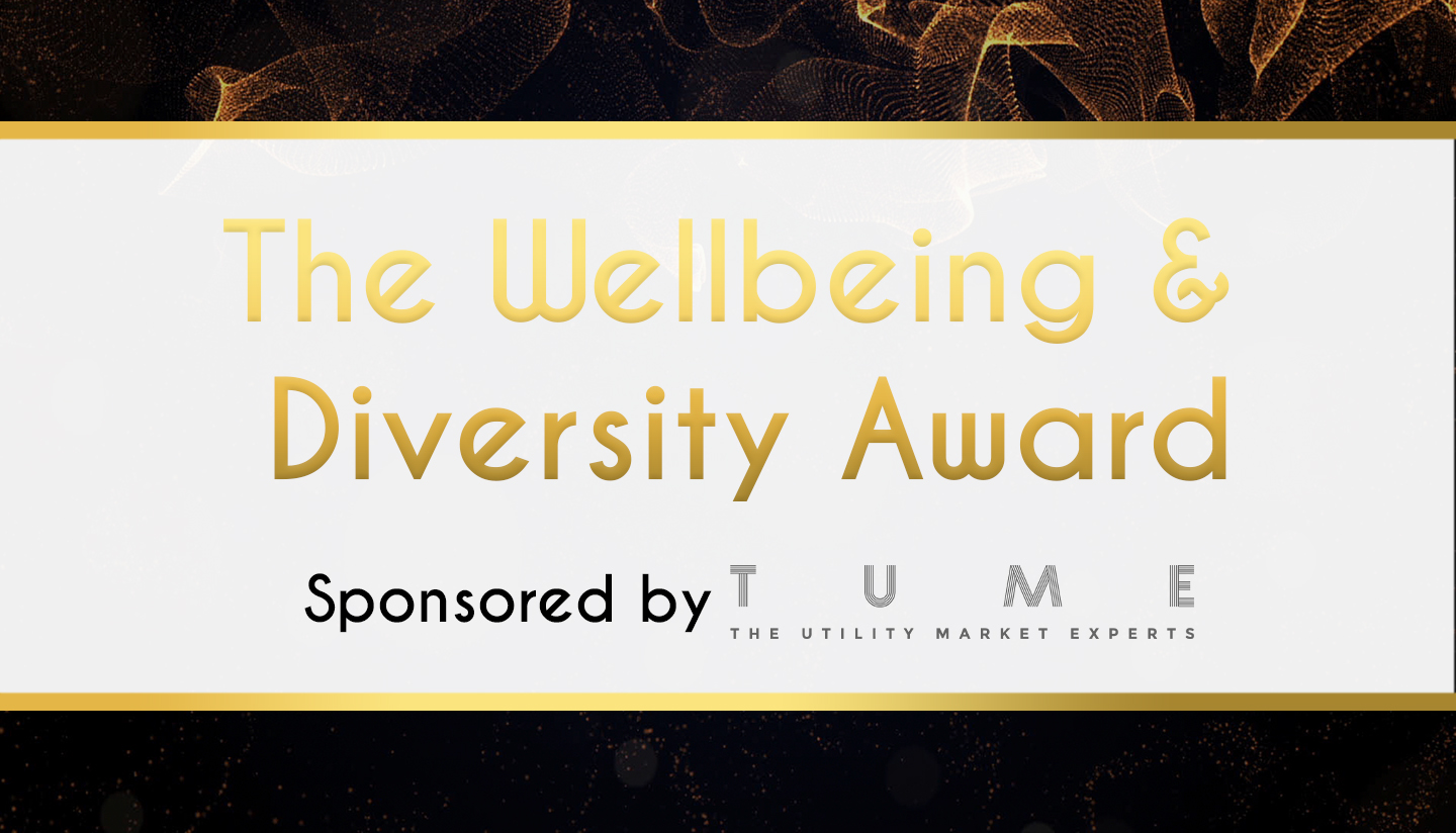 Award Sponsor - TUME- Wellbeing & Diversity