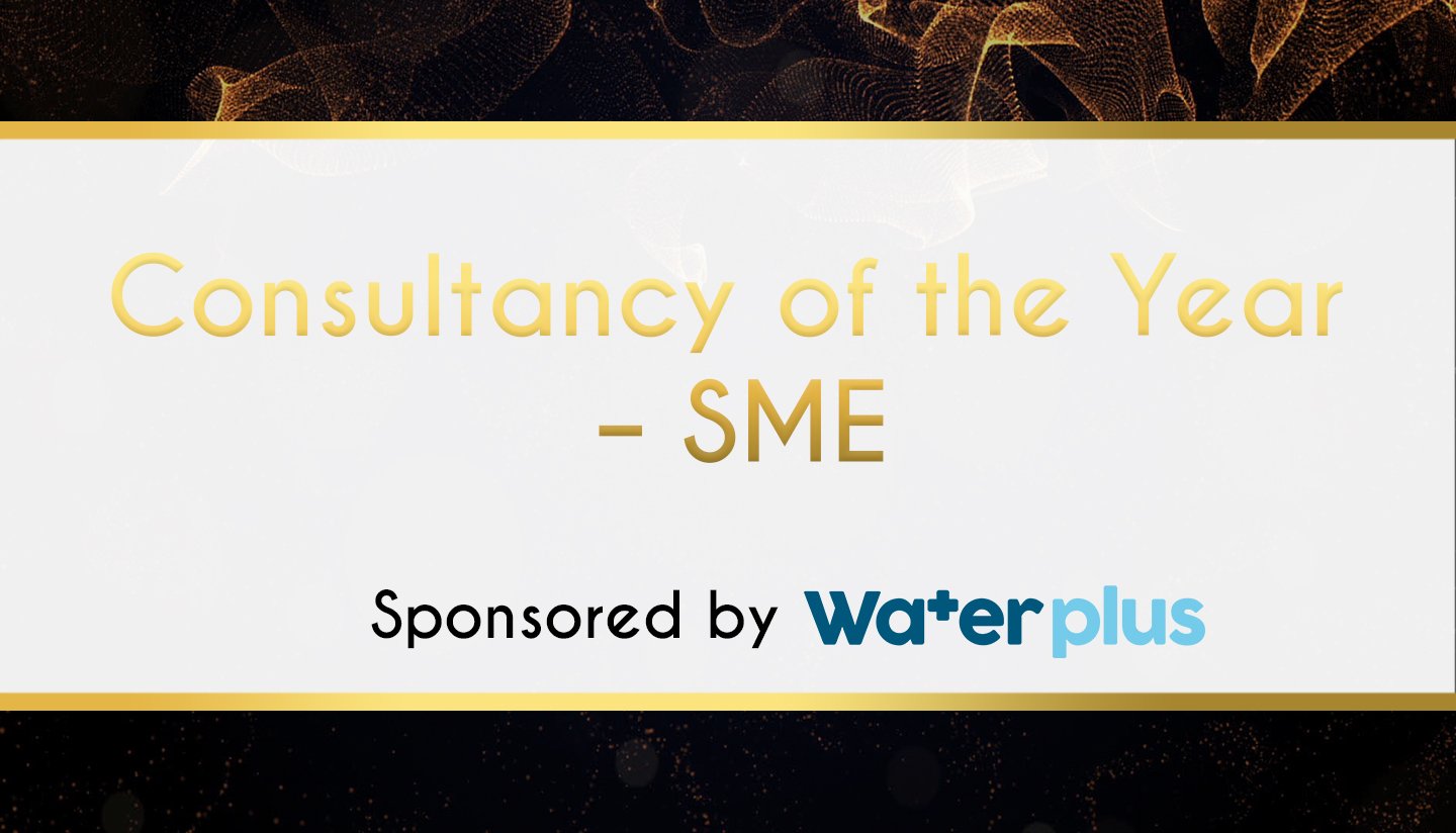 Award Sponsor - Water Plus - Consultancy of the Year – SME