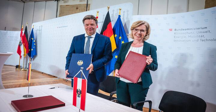 Germany and Austria forge plan to fill up gas storage facilities ‘more quickly’