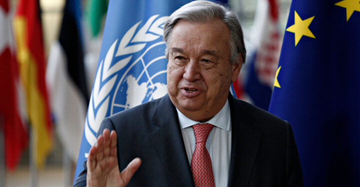 UN Chief urges nations to up climate action ahead of COP27