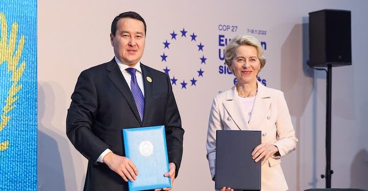 COP27: EU and Kazakhstan partner on batteries and renewable hydrogen