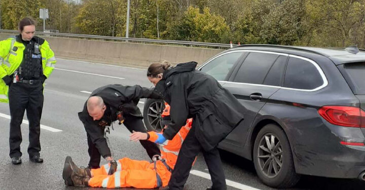 Police Officer injured in Just Stop Oil protest ‘recovering’