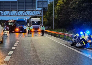 Just Stop Oil M25 protest sees Police officer injured