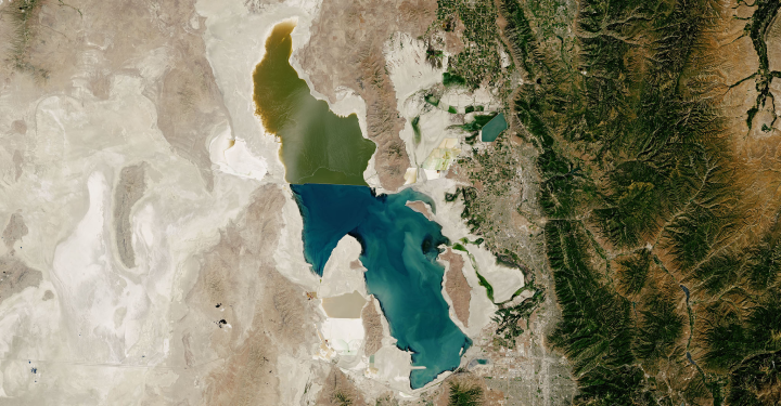 NASA satellites show before and after on climate change