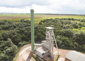 How can energy be stored 760 metres underground in a disused mine?