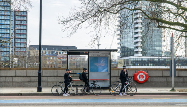 London's new LED bus-shelter lighting saving 500 tonnes of CO2