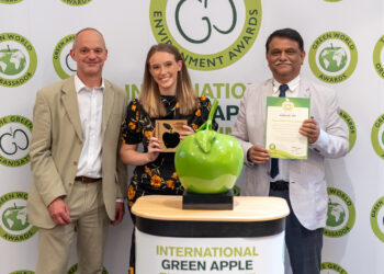 Multi award-winning Water Plus are Green World Ambassadors, as part of work with UK organisations to boost water efficiency and cut carbon