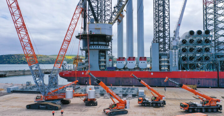 New preassembly support for Moray West Wind Farm