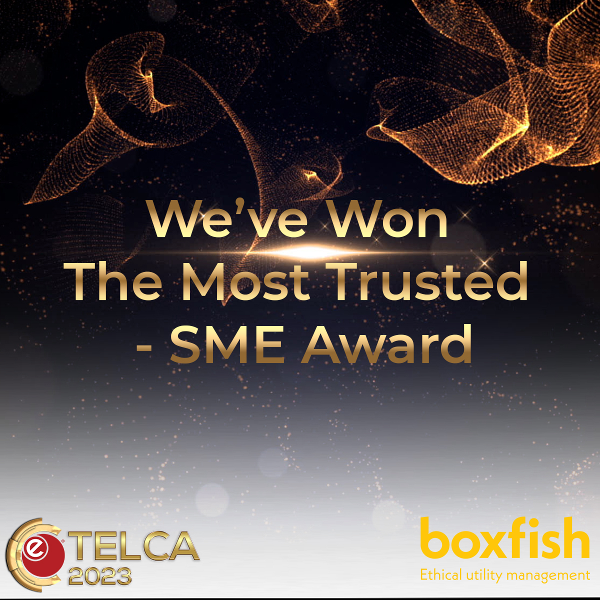 TELCA 23 - Winners -Most Trusted SME