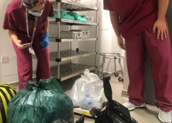 UK neurosurgery team slashes emissions by 80%