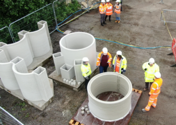 Flowing forward: 3D concrete printing shapes UK water infrastructure
