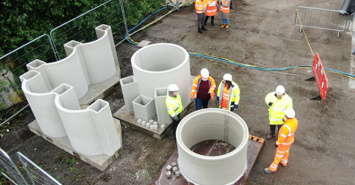 Flowing forward: 3D concrete printing shapes UK water infrastructure