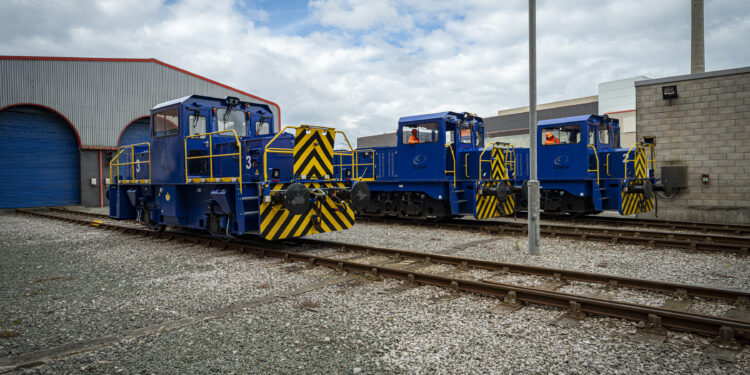 Sellafield charges ahead with first all-electric train