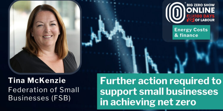 Further action required to support small businesses in achieving net zero