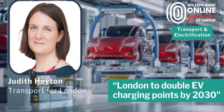 “London to double EV charging points by 2030”