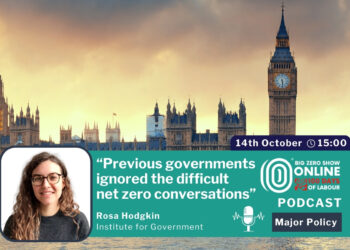 “Previous governments ignored the difficult net zero conversations”