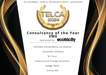 Consultancy of the Year – SME Customers Shortlist for TELCA 2024: Honouring Excellence in the Energy Industry