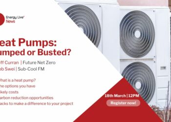 Join this live webinar – Heat Pumps – Pumped or Busted?