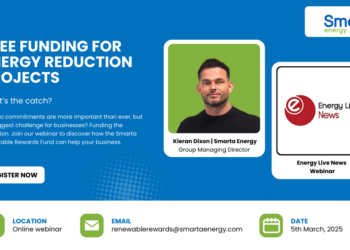 Join this free webinar with Smarta Energy and unlock interest-free energy funding for your business