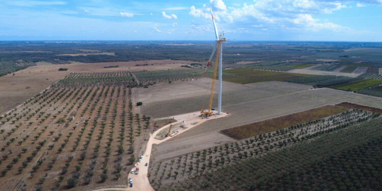 SSE’s Puglia wind farm ready in record time