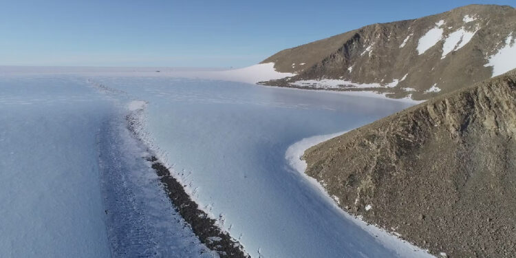 Antarctic mountains can boost ocean carbon absorption as ice sheets thin