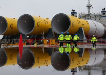 Hornsea 3 foundations land in Teesside as build ramps up